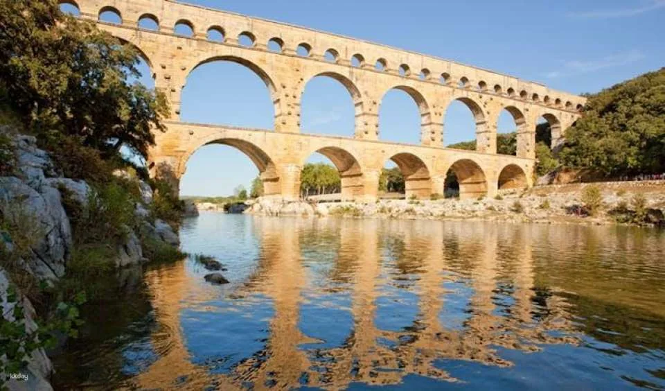 Pont du Gard and museum entry ticket with audio guide