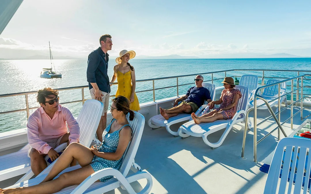 Port Douglas to Great Barrier Reef Cruise with Guided Snorkel and Lunch Image 4