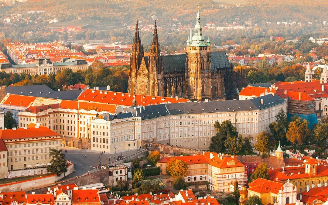Prague Castle Guided Tour of Exteriors with Entry Tickets Image 1