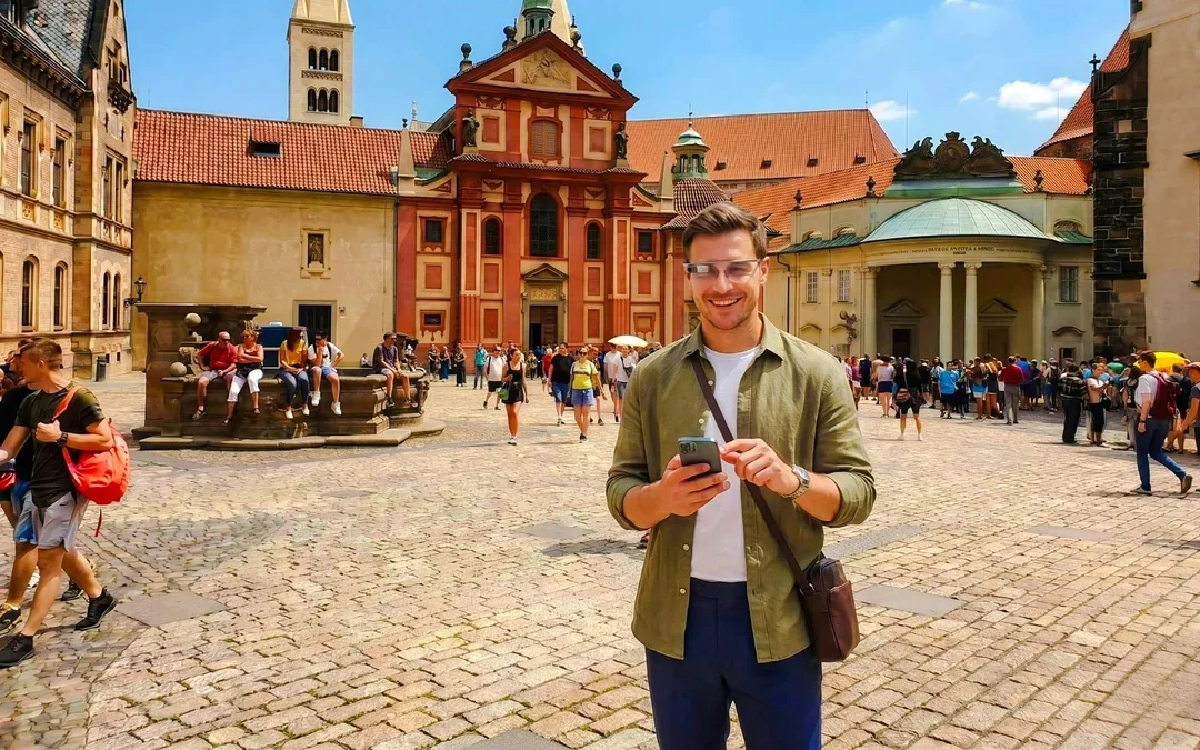 Prague Castle Time Travel Tour with AR Glasses & Optional Admission Ticket Image 1