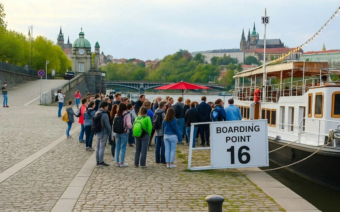 Prague Evening Cruise with Dinner Buffet Image 2