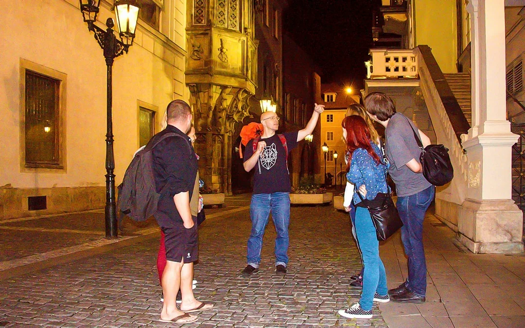 Prague Evening Ghost Tour with Museum Entry Tickets Image 1