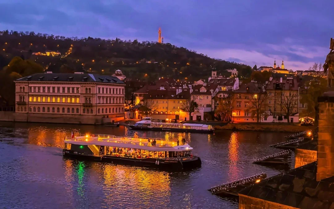 Prague Vltava River Evening Sightseeing Cruise Image 1