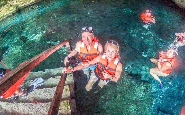 Private Guided Cenote and Sea Turtle Snorkeling Tour with Cultural Insights and No Shopping Stops Image 1