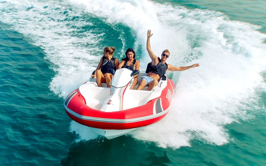 Private Self-Drive Seakart Jetski Tour with Pictures & Video  - Groups Upto 3 Image 2