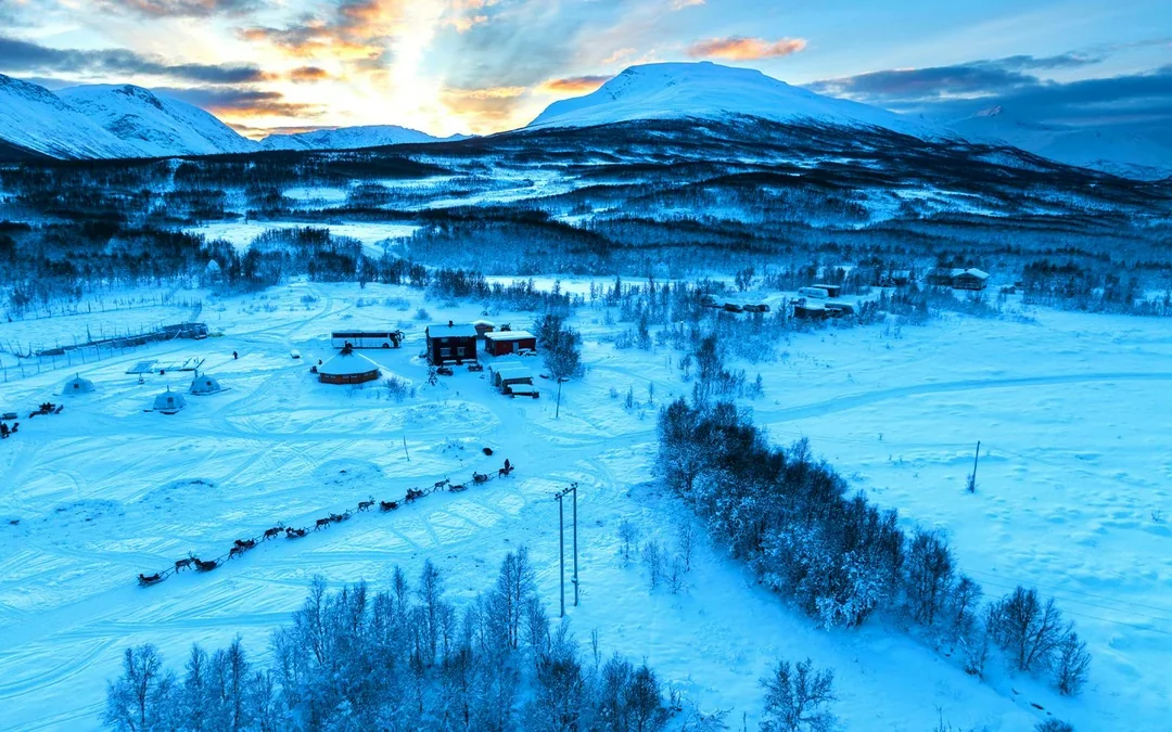 Reindeer Sledding & Sami Culture Guided Tour with Hot Drinks & Meal Image 5