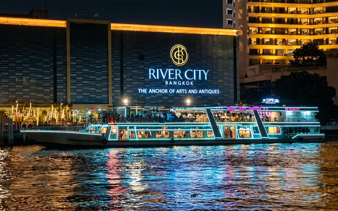 River Star Princess Dinner Cruise with Khon Performance Image 1