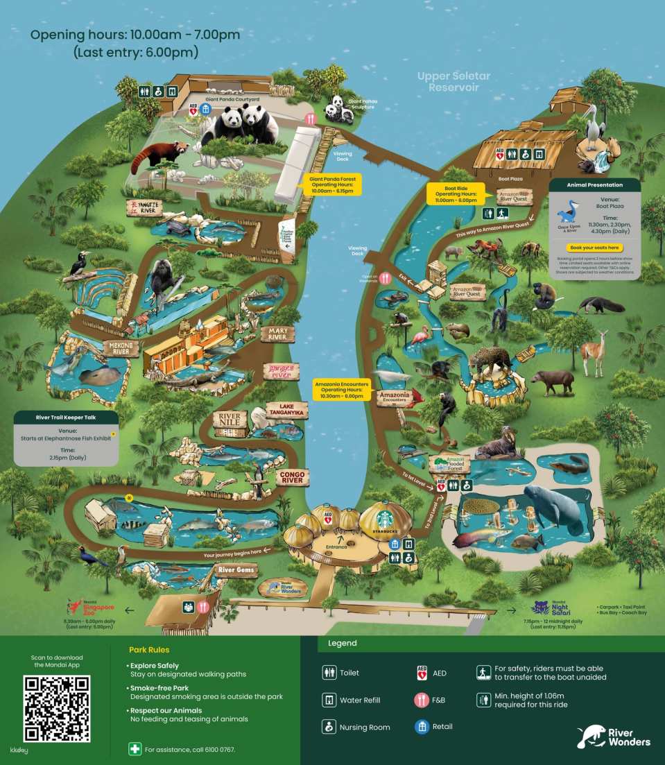 River Wonders Tickets | Mandai Wildlife Reserve, Singapore