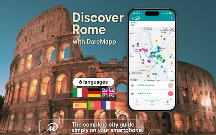 Rome Self-Guided Walking Tour on Mobile App Image 2
