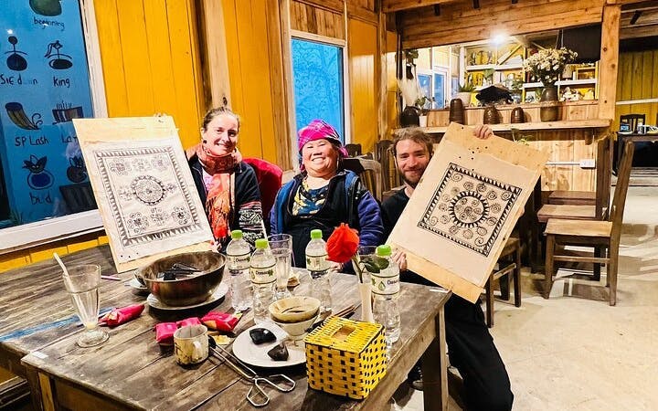 Sa Pa H’Mong Batik Workshop: Hands-On Beeswax Art Experience with Local Artisans and Take-Home Masterpiece Image 1