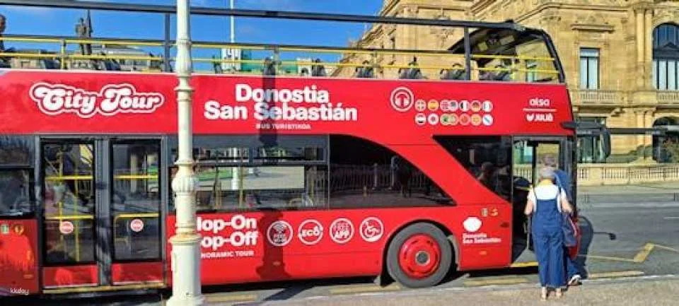 San Sebastian City Tour Hop-On Hop-Off Bus Tickets