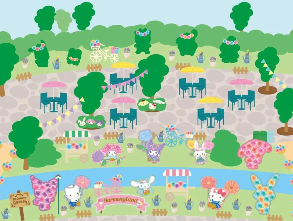 Sanrio Harmony Land Tickets in Kyushu, Japan