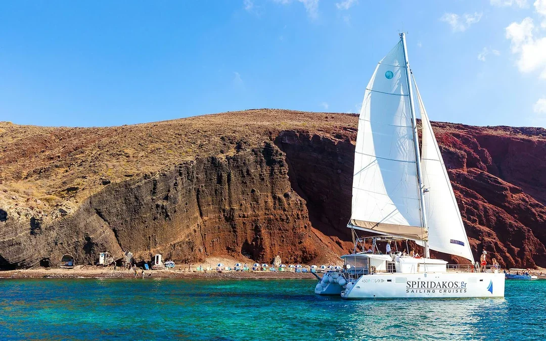 Santorini Joy Daytime Catamaran Cruise  Image 3