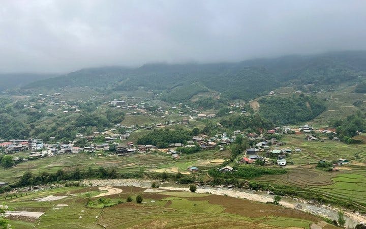 Sapa Private Sunset Valley Drive and Farm-to-Table Dinner in Giay Stilt House Image 3