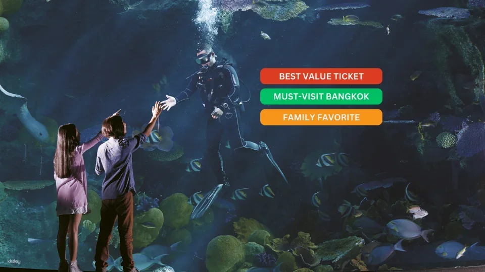 Sealife Ocean World & Madame Tussauds Ticket | Bangkok
