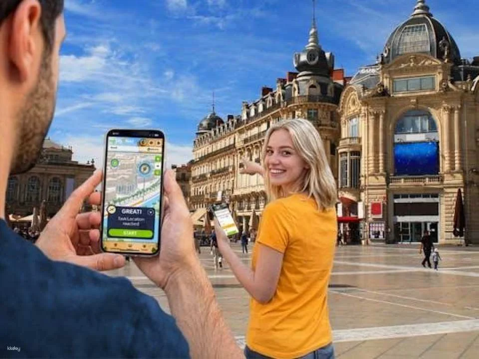 Self-guided digital scavenger hunt in Montpellier