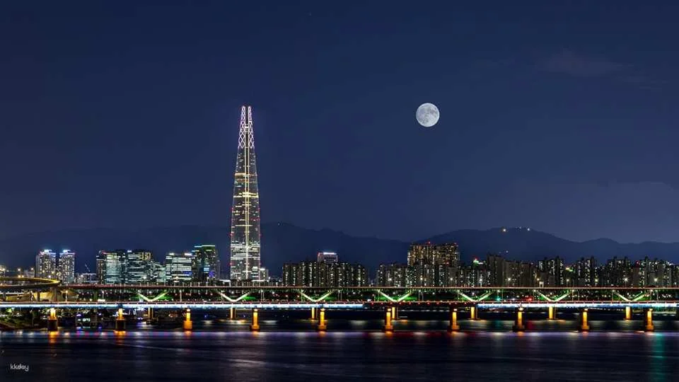 SEOUL SKY Observatory Admission Ticket & Dongdaemun Market Shopping