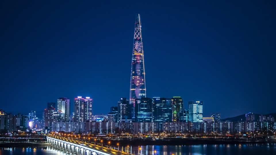 SEOUL SKY Observatory Admission Ticket & Dongdaemun Market Shopping