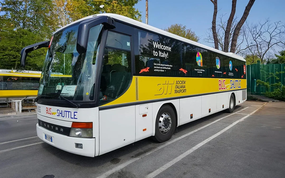 Shuttle Bus Transfers: Fiumicino Airport to/from Rome Termini Station by SIT Image 2