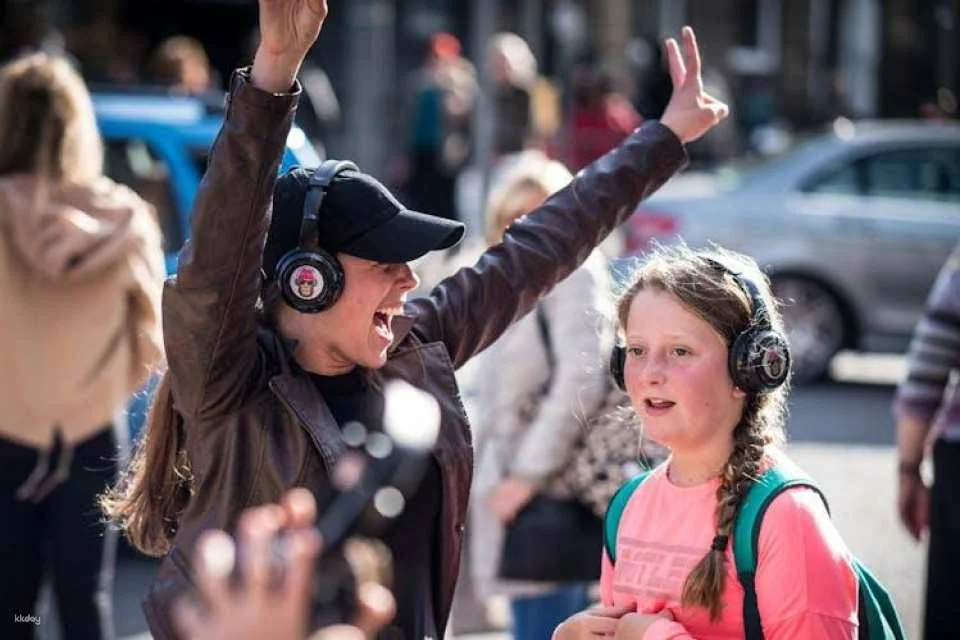 Silent disco adventure in Cardiff
