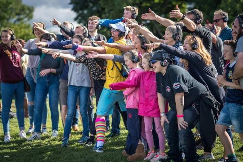 Silent disco adventure in Cardiff