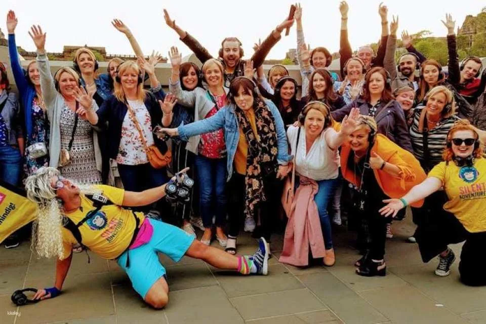 Silent disco adventure in Cardiff