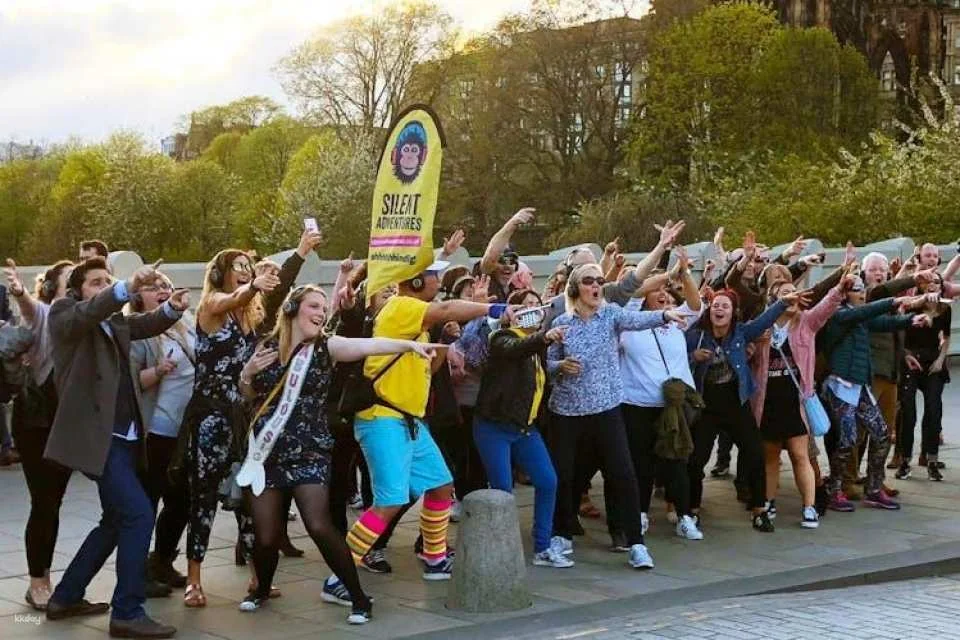 Silent disco adventure in Cardiff
