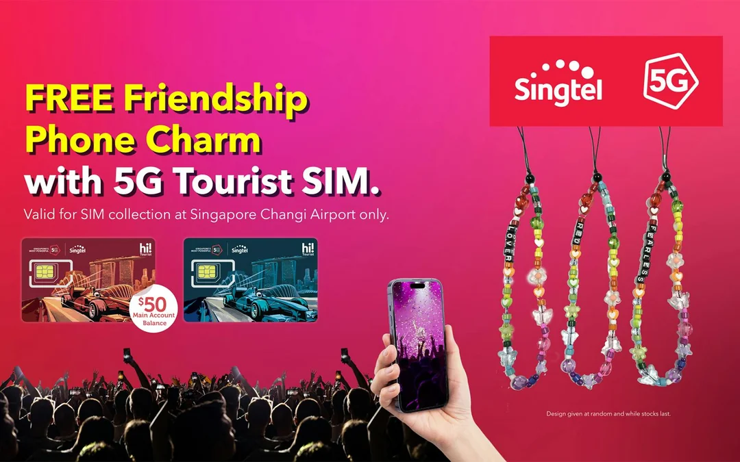 Singapore 4G Tourist Singtel SIM Card - Airport Pickup & Singtel Shops Image 2