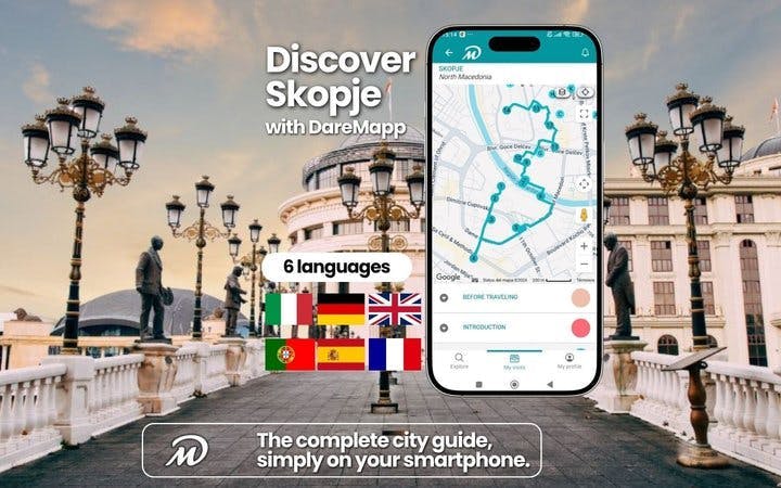 Skopje Self-Guided Walking Tour on Mobile App Image 5