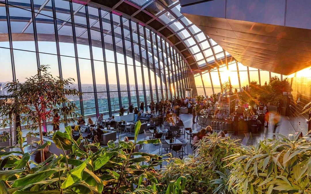 Sky Garden Entry Ticket with 2-Course Dinner at The Larch Image 7