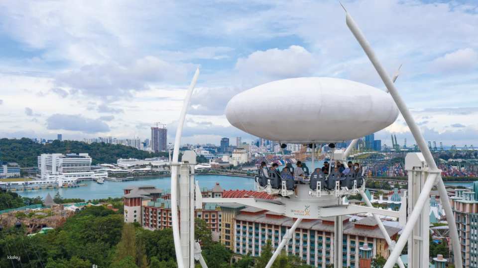 SkyHelix Sentosa: Singapore's Highest Open-Air Panoramic Ride with 360° Views of Sentosa and Southern Island