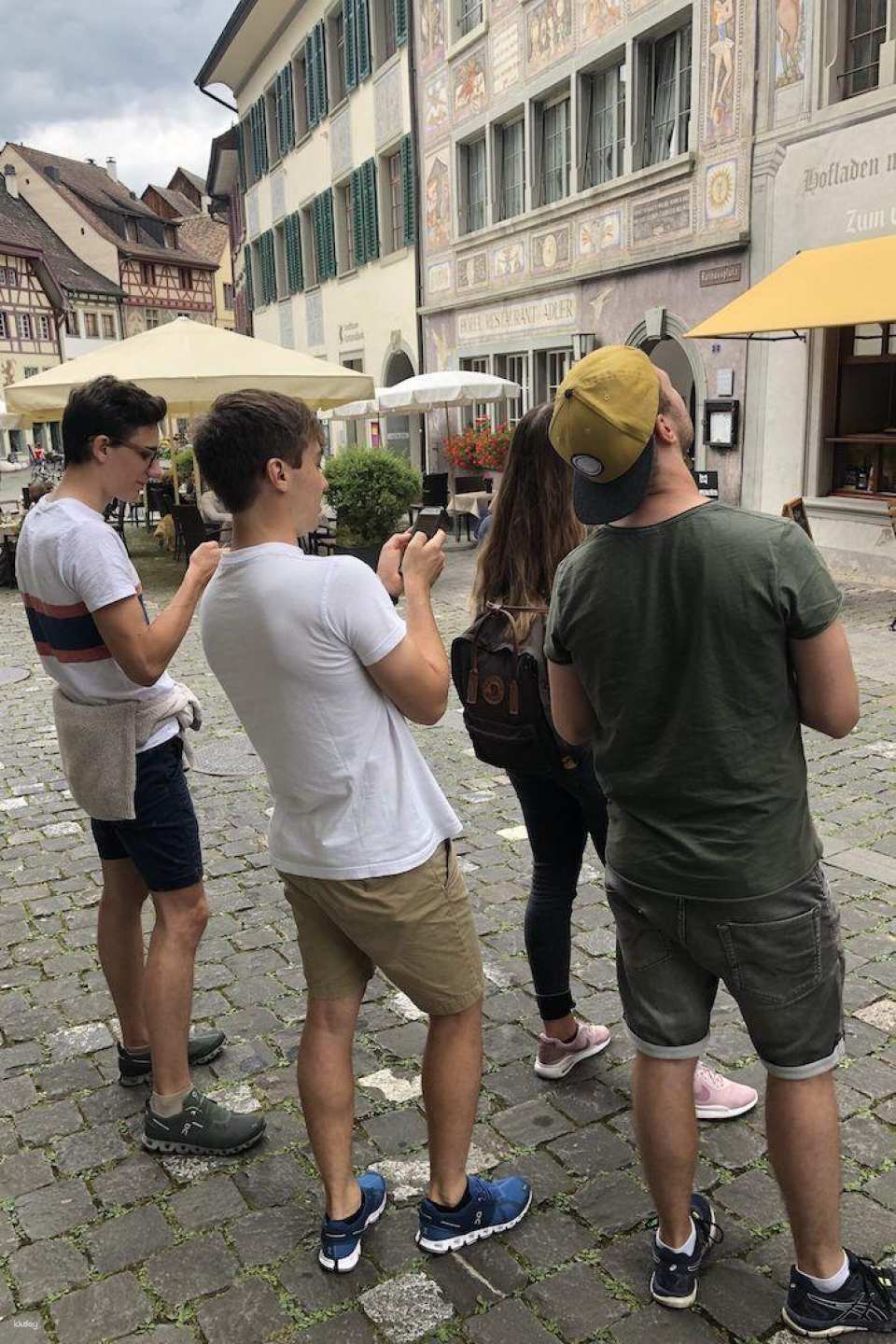 St. Gallen interactive scavenger hunt with the smartphone