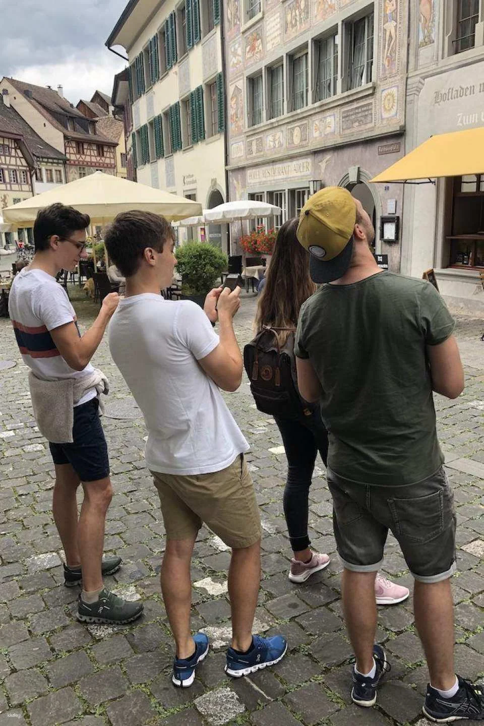 St. Gallen interactive scavenger hunt with the smartphone