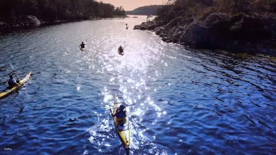 Stockholm archipelago: overnight kayaking and camping trip