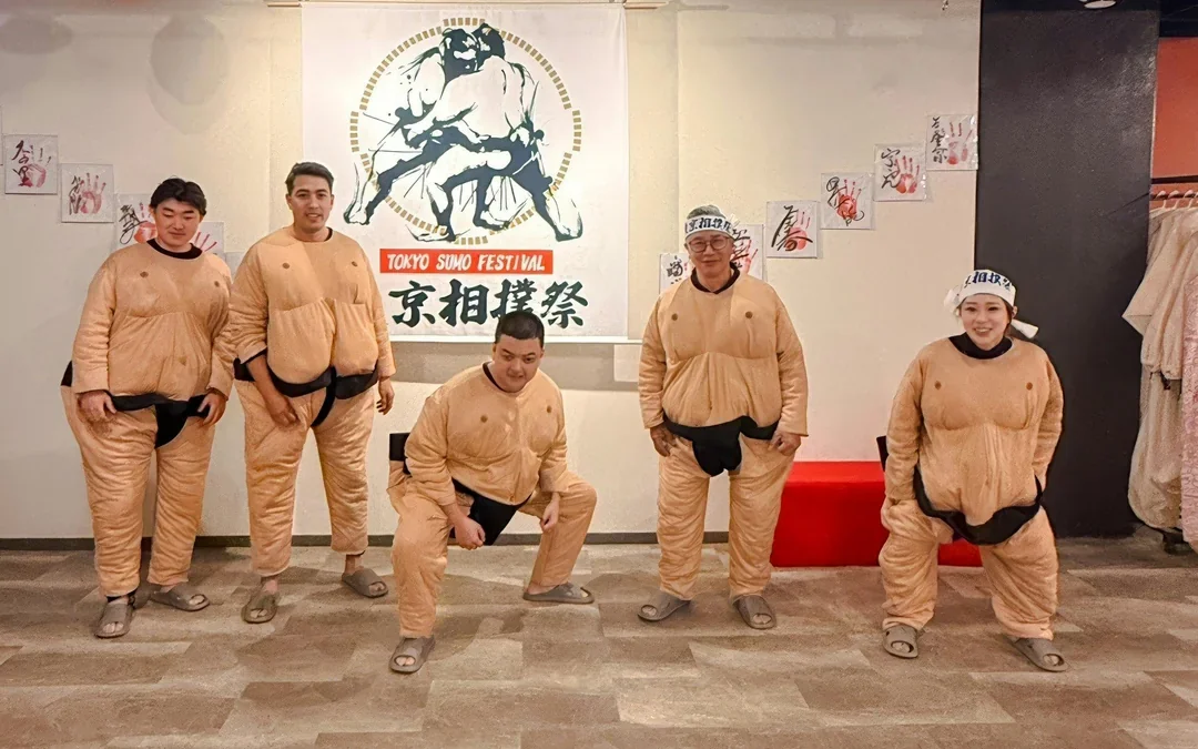 Sumo Show & Ring Session with a Retired Wrestler · Ginza, Central Tokyo Image 8