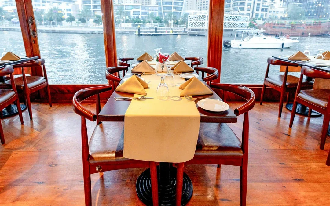 Sunset Alexandra VIP Dhow Cruise with Dinner, Entertainment and Transfers Image 5
