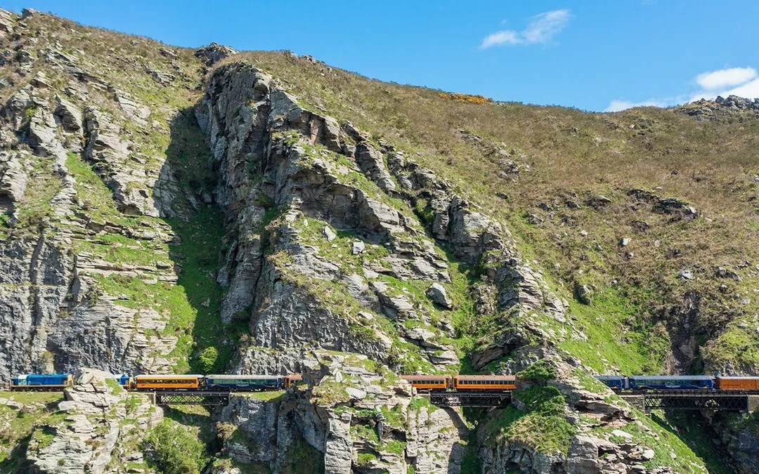 Taieri Gorge Scenic Rail Journey with Deep Stream Bridge Walk Image 10