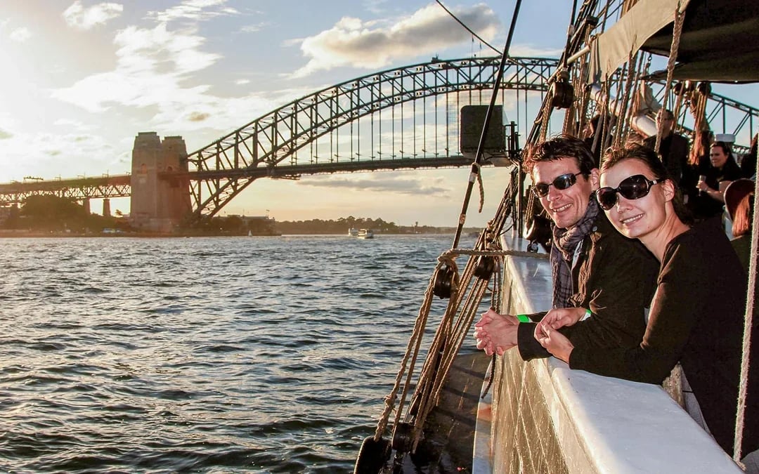 Tall Ship Lunch or Dinner Cruise on Sydney Harbour Image 8