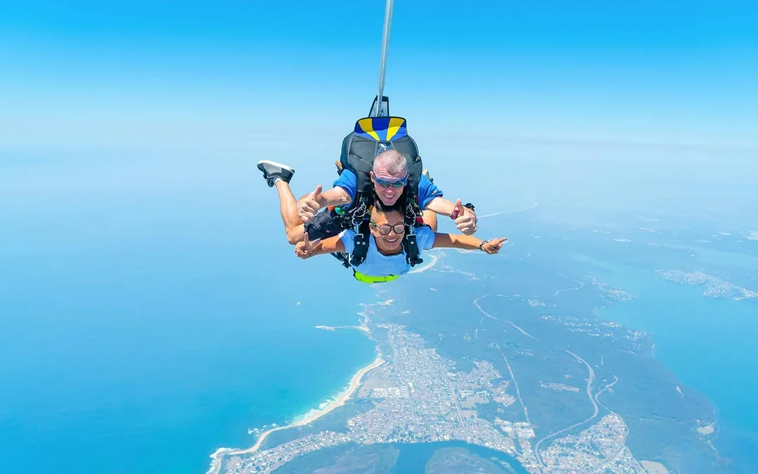 Tandem Skydive at Newcastle Beach Image 11