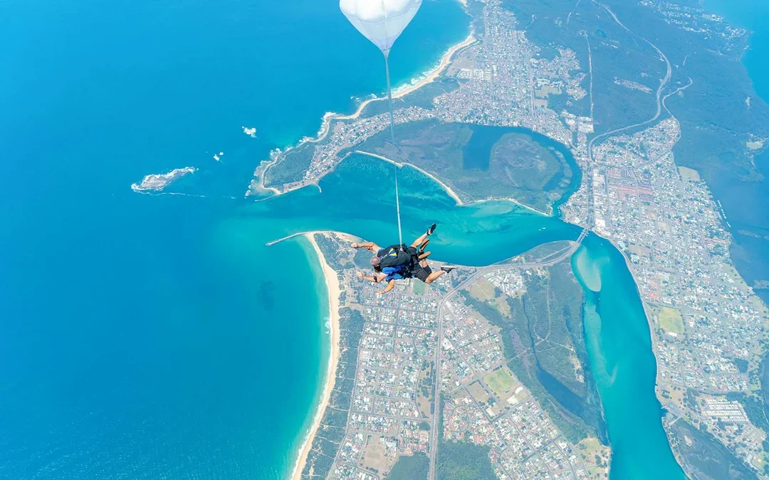 Tandem Skydive at Newcastle Beach Image 6