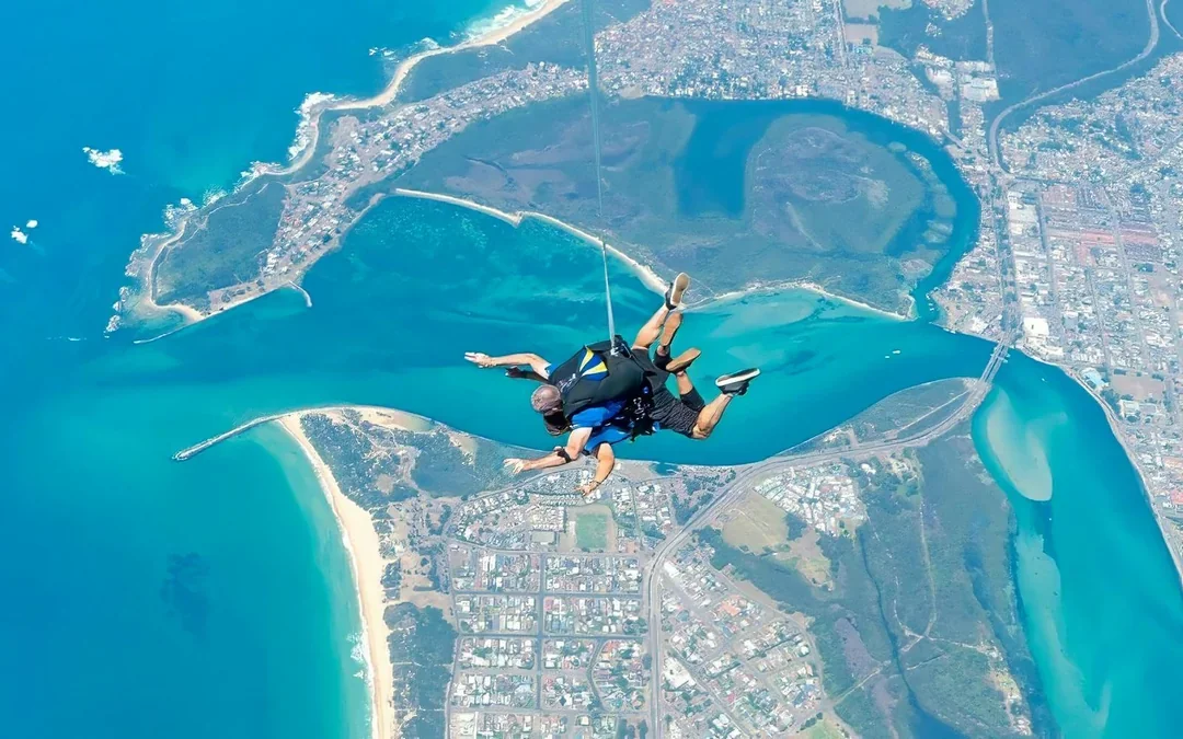 Tandem Skydive at Newcastle Beach Image 10