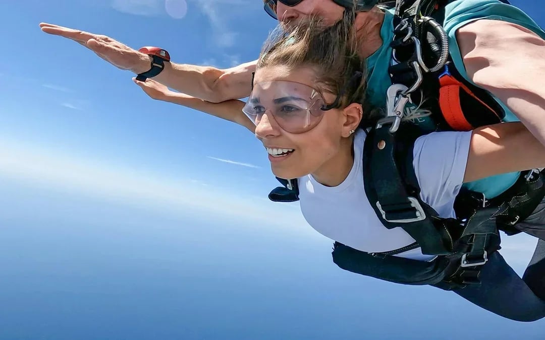 Tandem Skydive at Shellharbour Beach Image 6