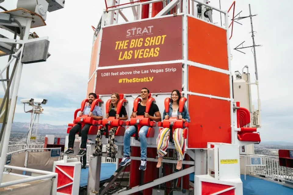The STRAT Hotel and Casino: Observation Deck and Thrill Rides