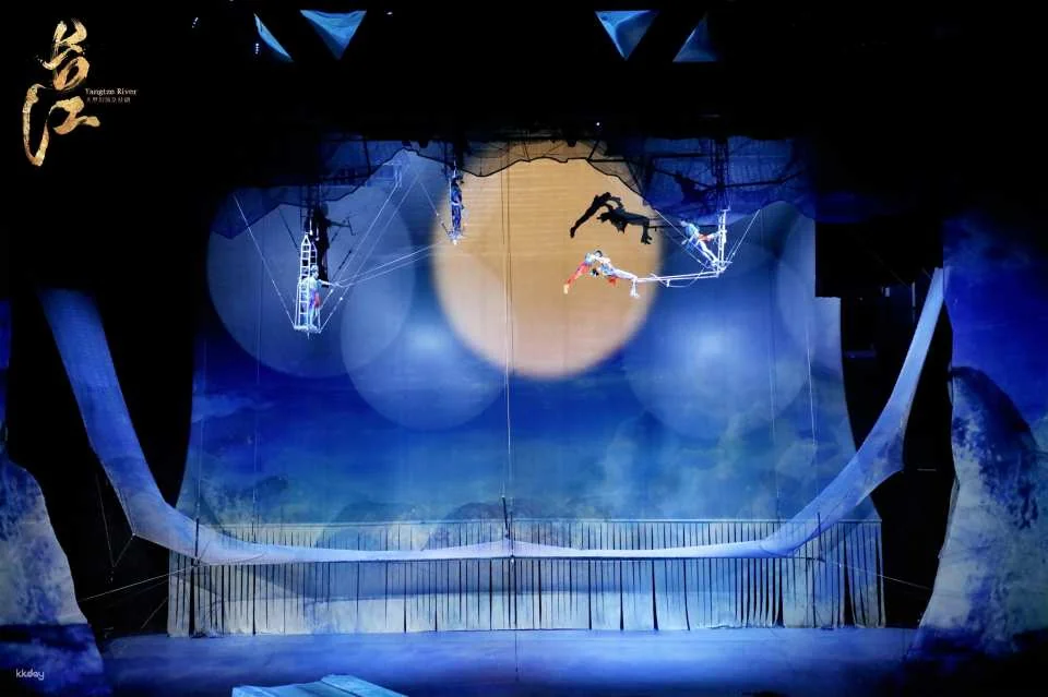 Tickets for the newly upgraded theater at Chongqing International Circus City: Immersive performance of the large-scale fantasy acrobatic show "The Yangtze River"