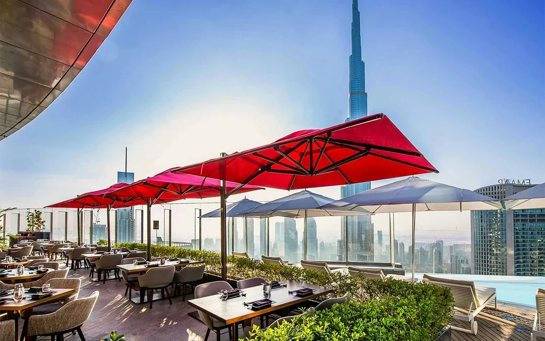 Tickets to CÉ LA VI Dubai: Lunch Set Menu with Burj Khalifa Views Image 1
