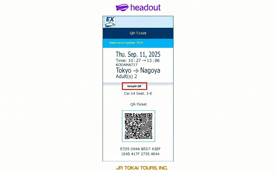 Tokaido Shinkansen One-Way Ticket (Standard Car) Image 9