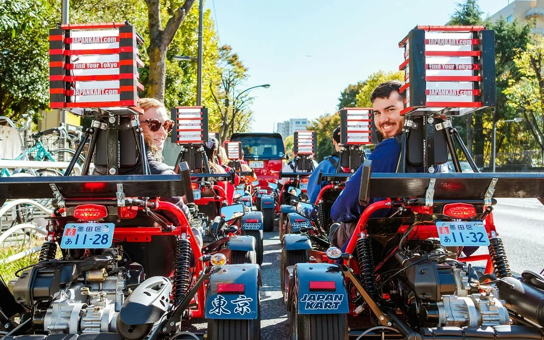 Tokyo: Asakusa, Kaminarimon & Skytree 60/120-Min Go-Karting Experience by JAPANKART Image 2
