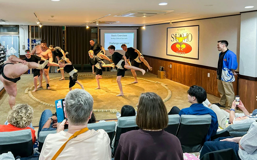 Tokyo: Authentic Sumo Experience with Former Wrestler, Chanko Meal, Photos & Gift Image 2