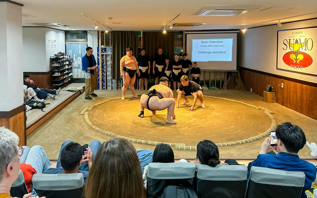 Tokyo: Authentic Sumo Experience with Former Wrestler, Chanko Meal, Photos & Gift Image 3