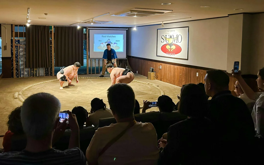 Tokyo: Authentic Sumo Experience with Former Wrestler, Chanko Meal, Photos & Gift Image 5
